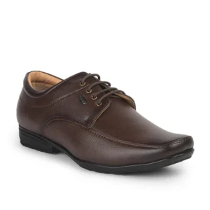 Fortune Brown Formal Lace Up Shoes For Men UVL-33 By FOOTSY