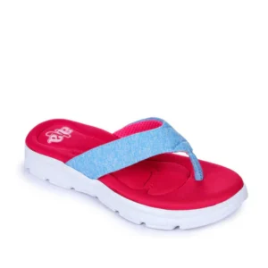 A-HA Casual Pink Flip Flops For Women CUSHION-20 By FOOTSY